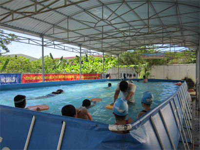 xây dựng bể bơi trường tiểu học ngô gia tự
