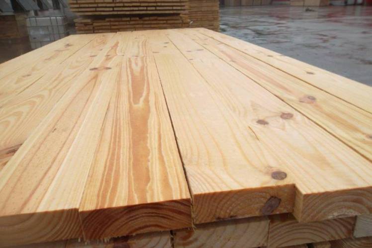 gỗ thông phổ biến cho xây lắp phòng xông hơi khô
